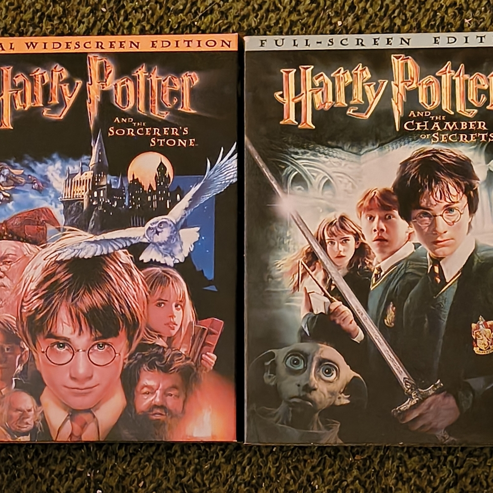 Harry Potter DVD Set — The Sorcerer's Stone & Chamber of Secrets